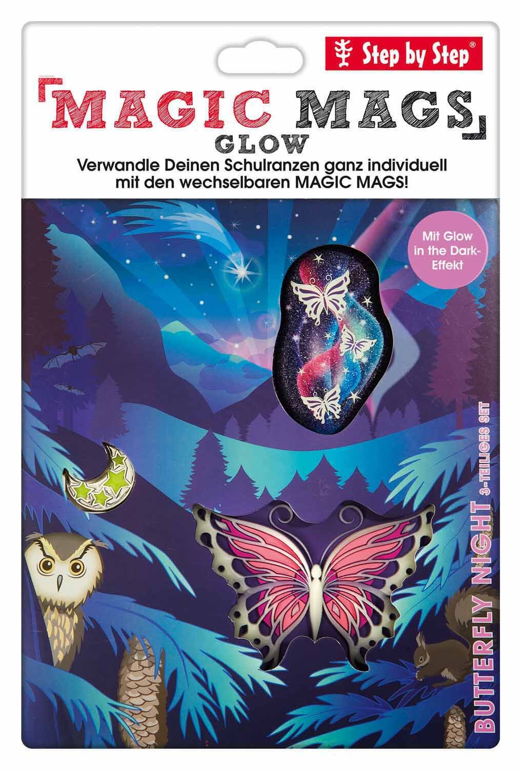 Step by Step MAGIC MAGS GLOW, 3-teiliges Set "Butterfly Night Ina"