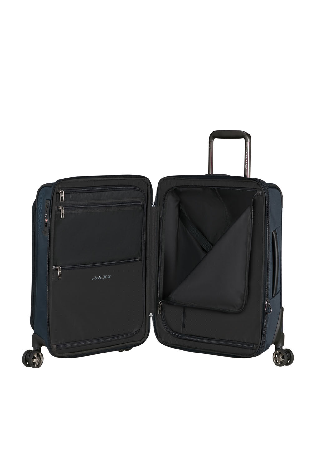 Samsonite Pro-DLX 6 Spinner 55cm Exp + GRATIS HOTELGUTSCHEIN Blue