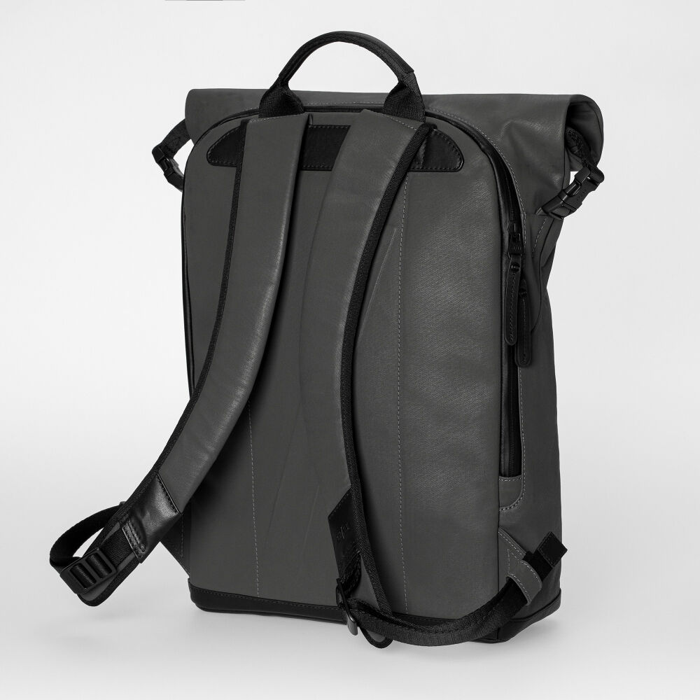 aunts & uncles Japan Fukui Rolltop Rucksack mit 15" Notebookfach volcanic ash