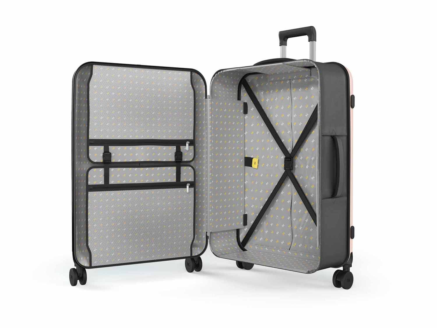 Rollink Vega 360 29" Check-In L, 4-Rollen Rose Smoke Rollink Vega 360 29" Check-In L, 4-Rollen Rose Smoke