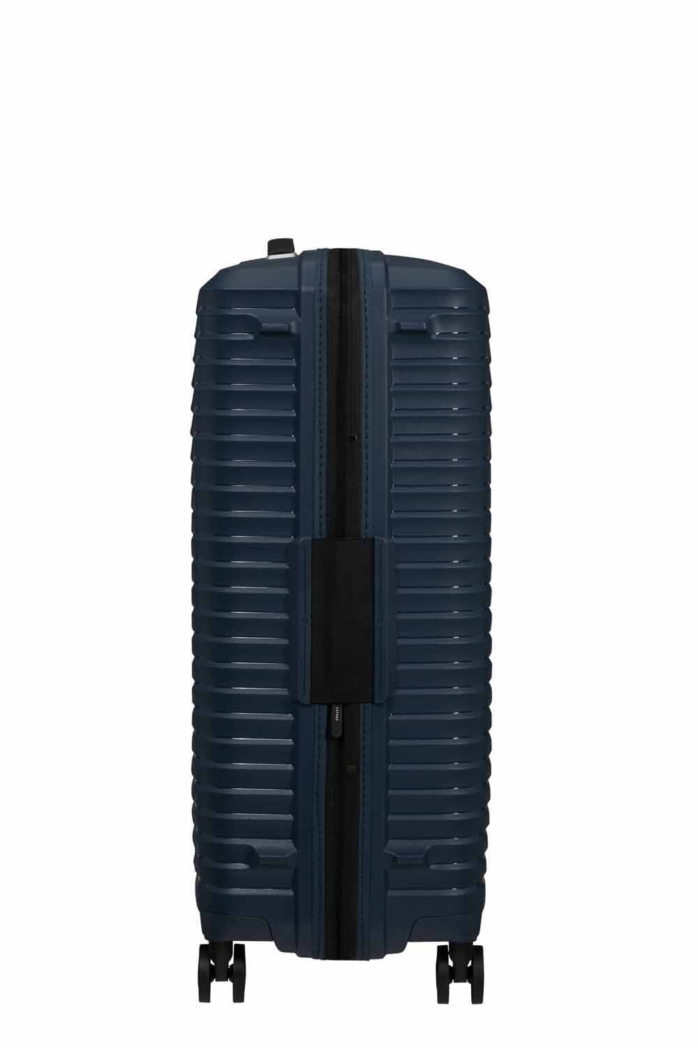Samsonite Upscape Trolley mit 4 Rollen erweiterbar 68cm + GRATIS HOTELGUTSCHEIN Blue Nights