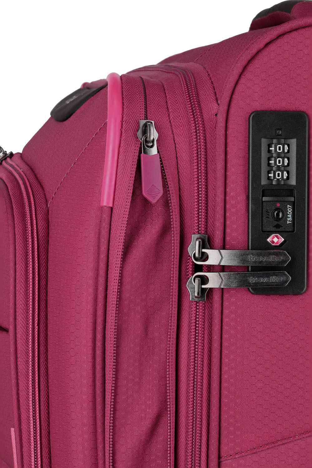 Travelite Skaii Trolley L, 4-Rollen erweiterbar Abendrot