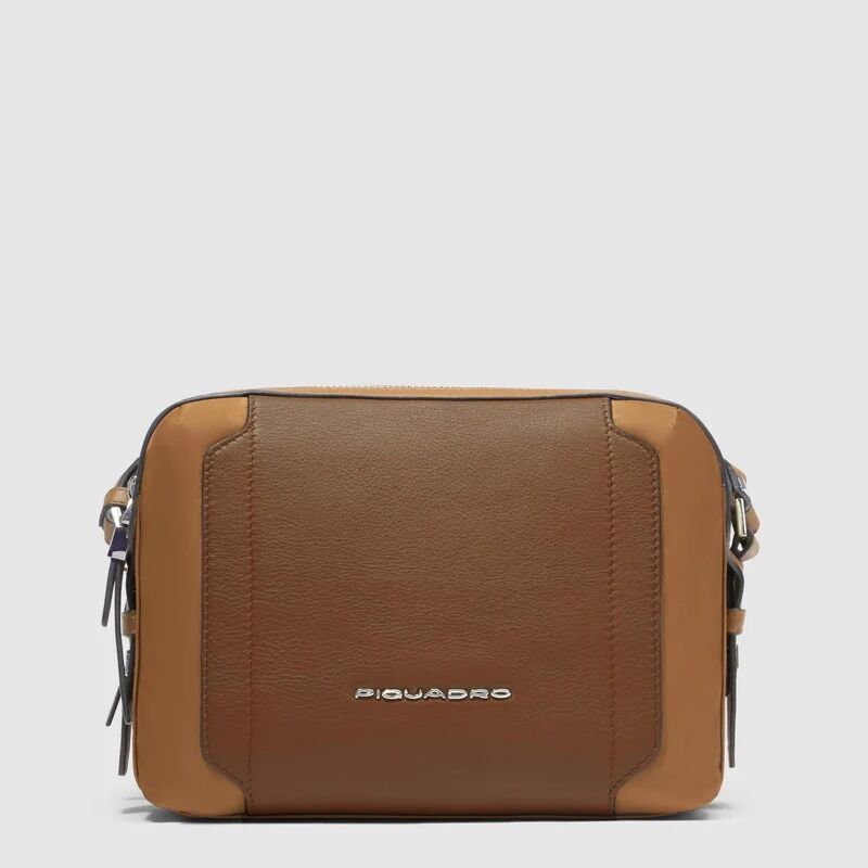 Piquadro Lyra Camera Case Umhängetasche Damen aus leder