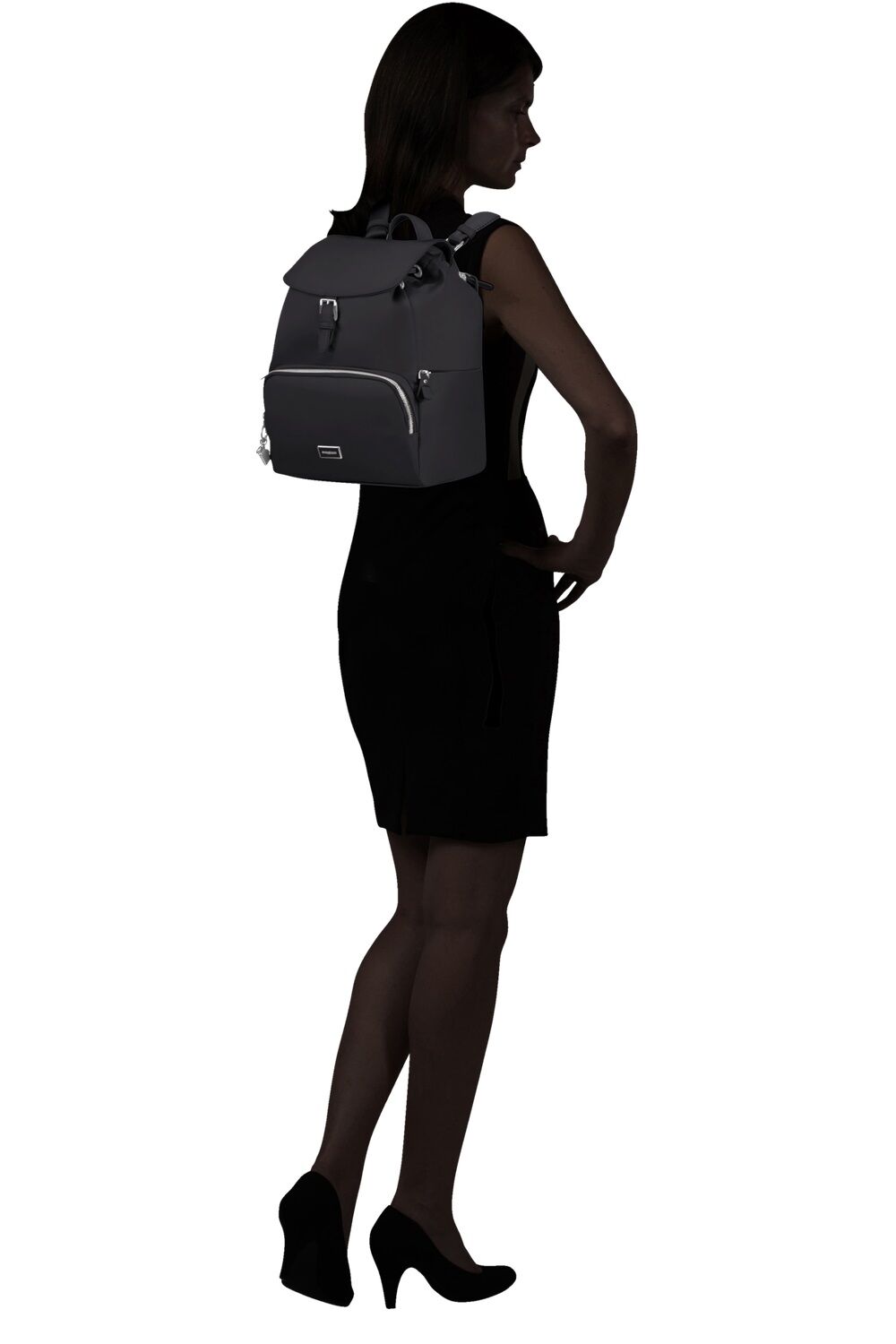 Samsonite Karissa 2.0 Rucksack mit Lasche Eco Black