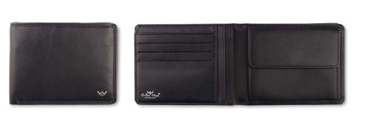 Golden Head Polo RFID Protect Scheintasche mit Geheimfach 1159-51 schwarz Golden Head Polo RFID Protect Scheintasche mit Geheimfach 1159-51 schwarz