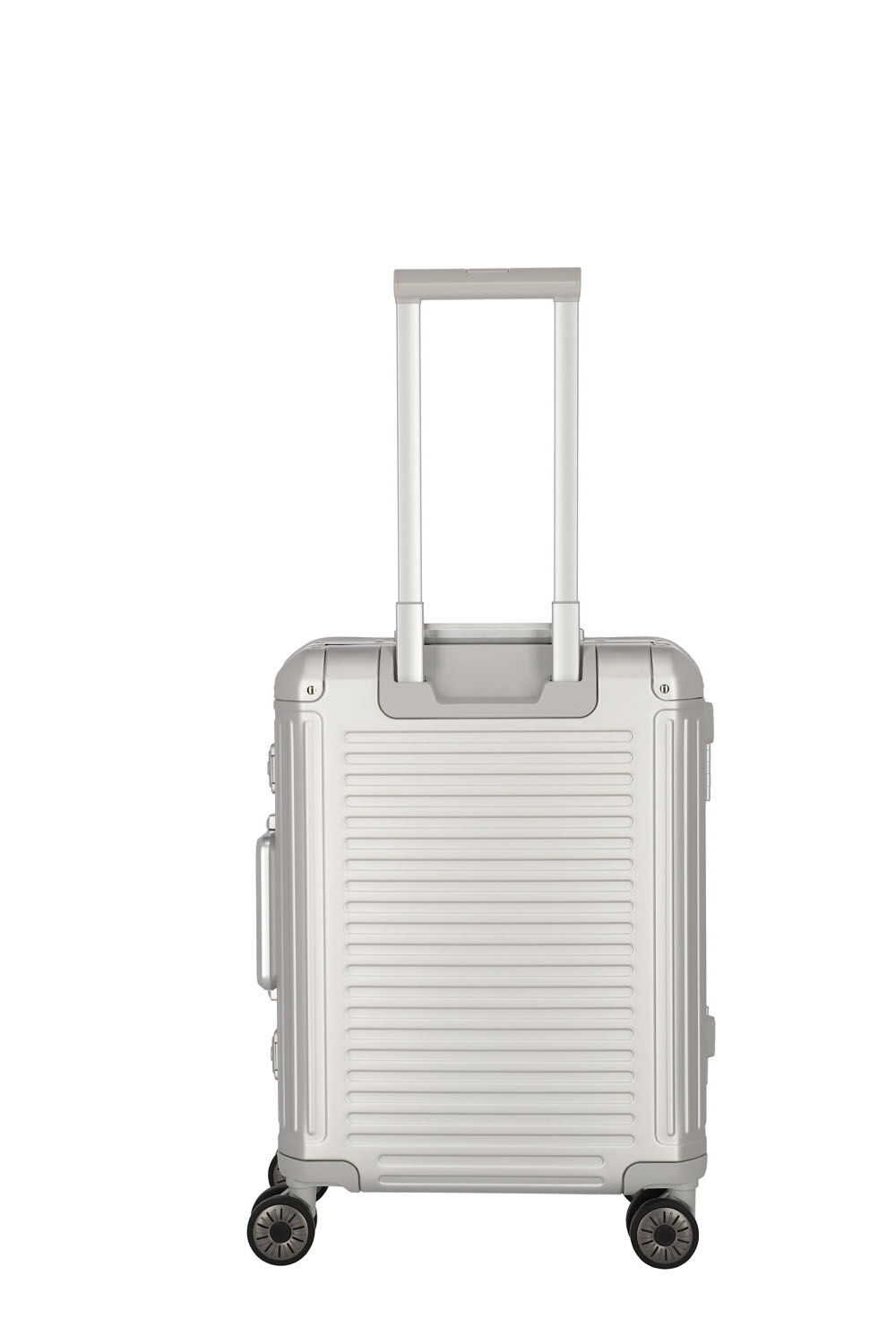 Travelite Next Trolley S 4-Rad mit Vortasche Silber
