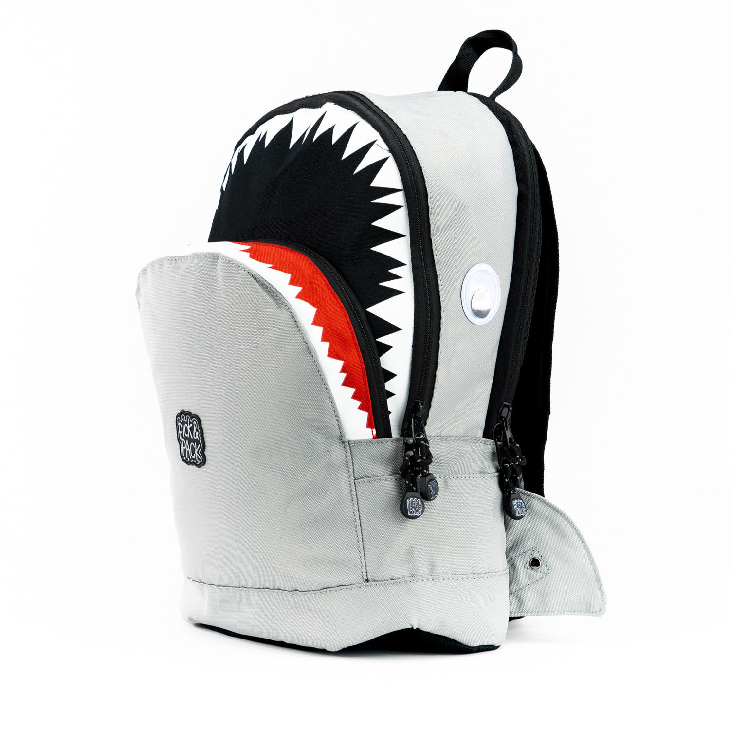 Pick & Pack Shark Shape Backpack M mit 13" Laptop-fach