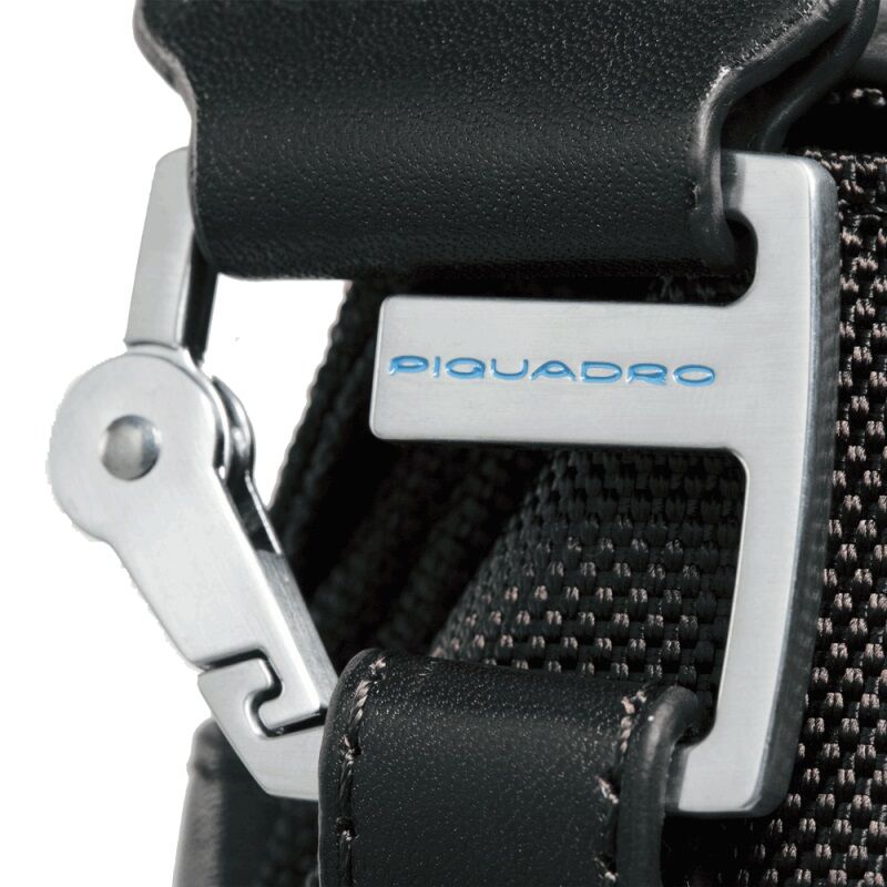 Piquadro Link Erweiterbare Laptoptasche schmal dark brown
