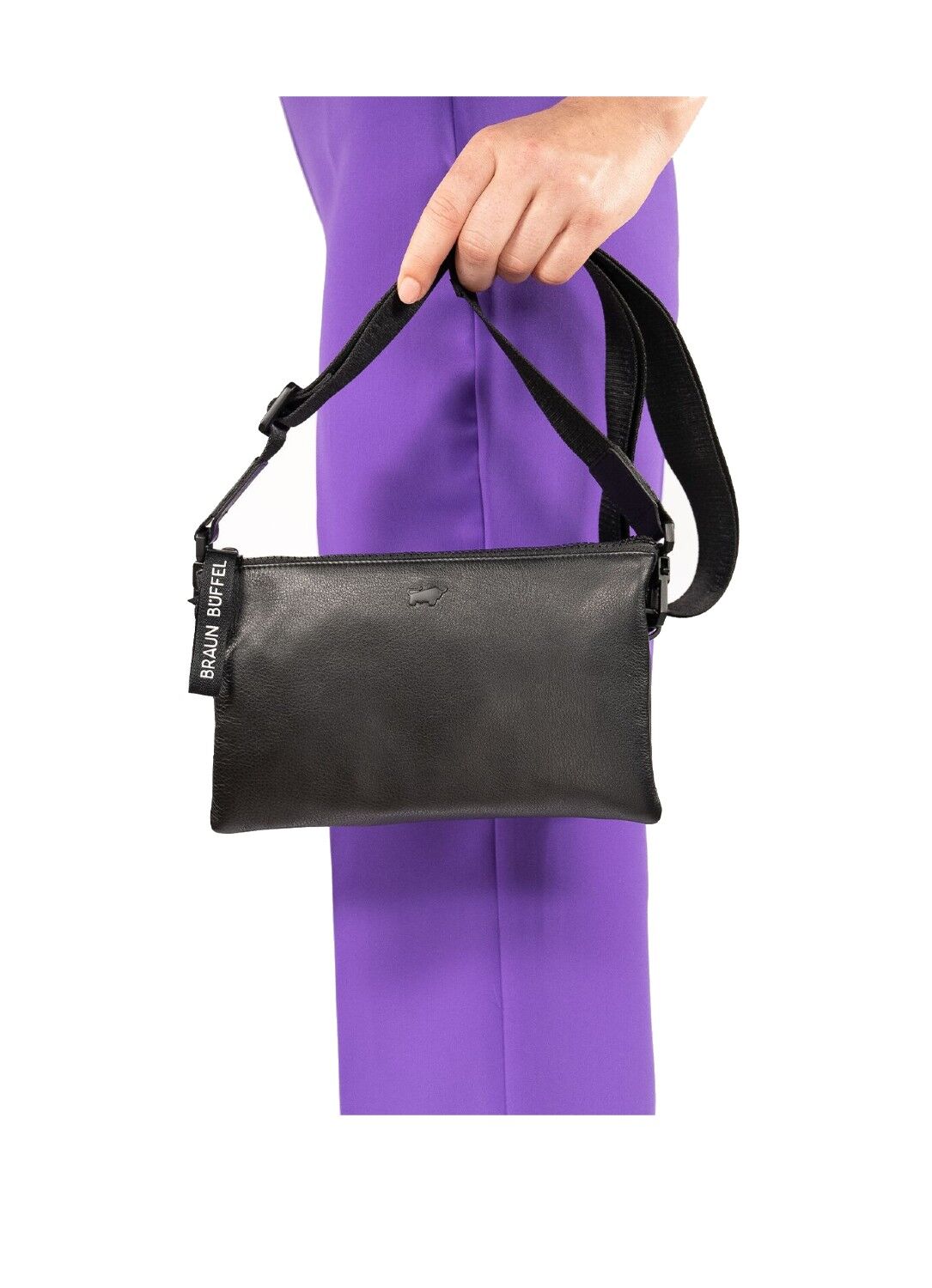 Braun Büffel Capri Umhängetasche Schwarz Braun Büffel Capri Umhängetasche Schwarz