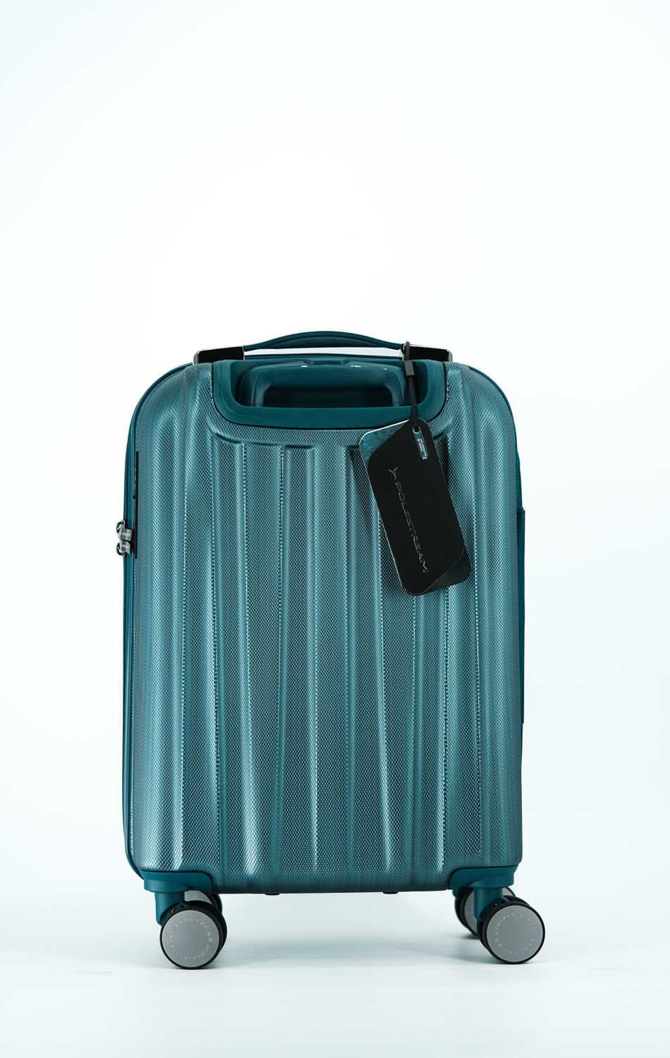 Polestream Moonrock Cabin Trolley S, 4-Rollen, erweiterbar DeepSea Green brushed