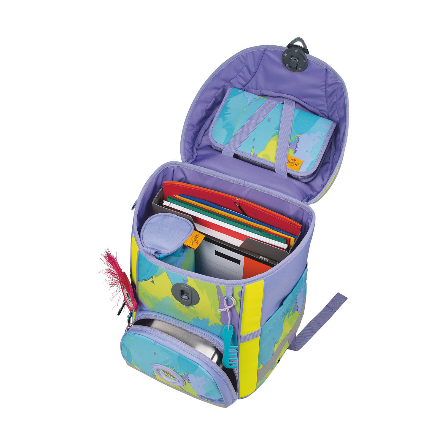 DerDieDas ErgoFlex EASY Schulrucksack-Set 5-teilig mit Sportbeutel Hippie Hair DerDieDas ErgoFlex EASY Schulrucksack-Set 5-teilig mit Sportbeutel Hippie Hair