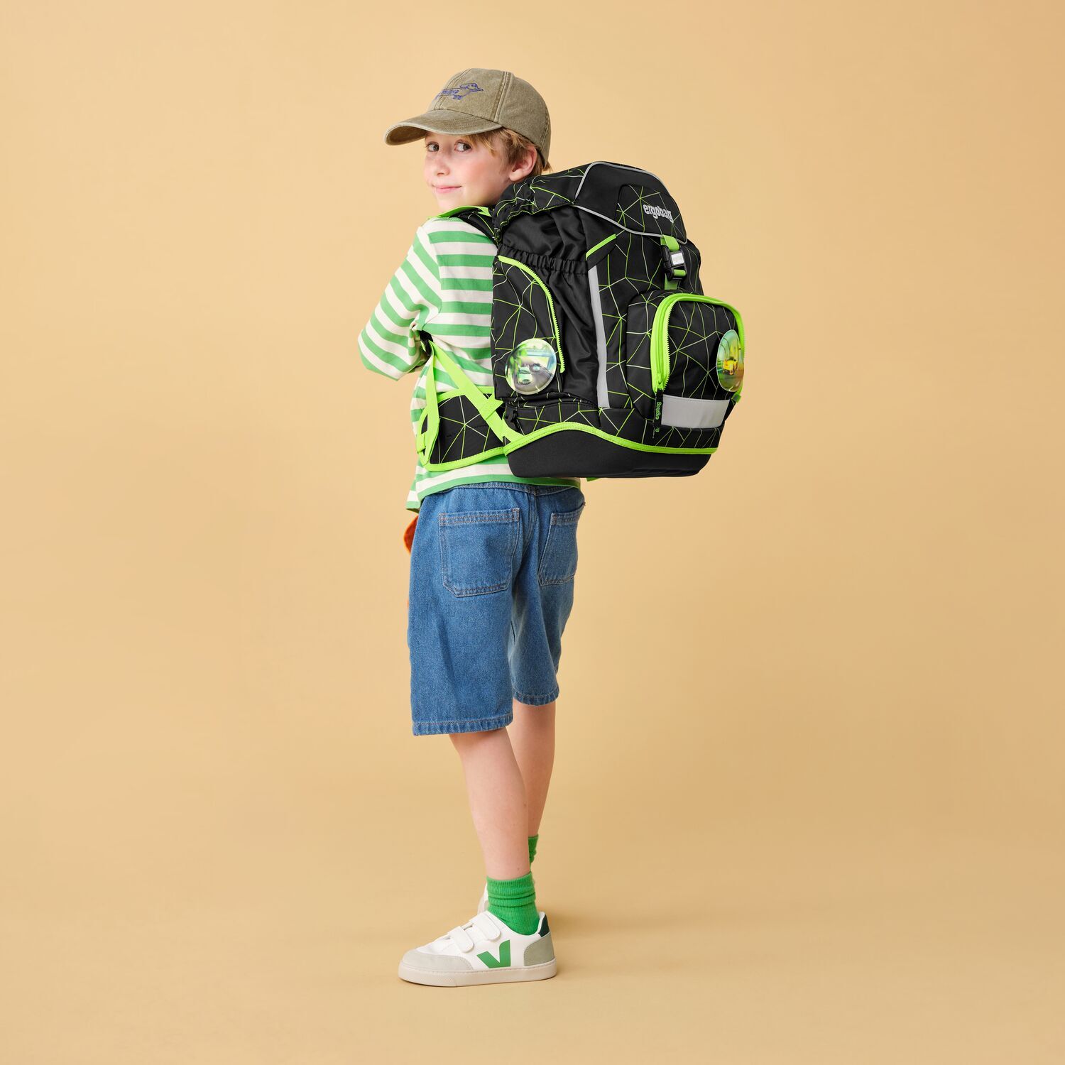 ergobag pack LUMI Editon 6-teiliges Schulrucksack-Set 2025 CyBär Race