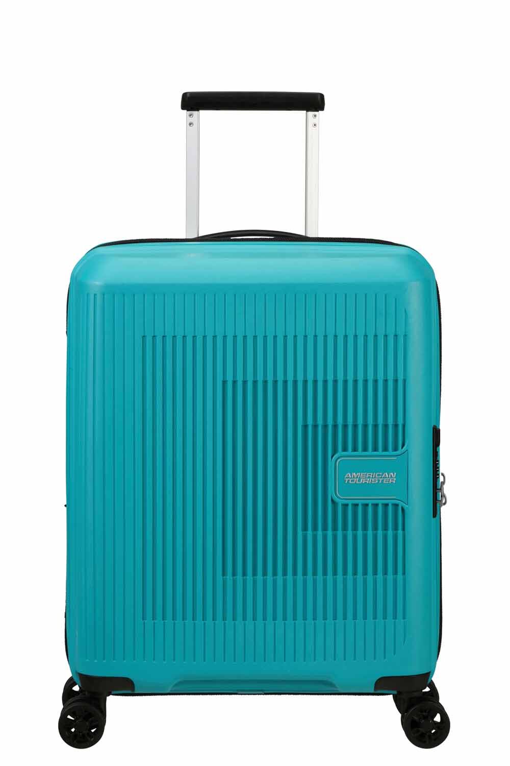 American Tourister AeroStep Handgepäck 55cm erweiterbar Turquoise Tonic