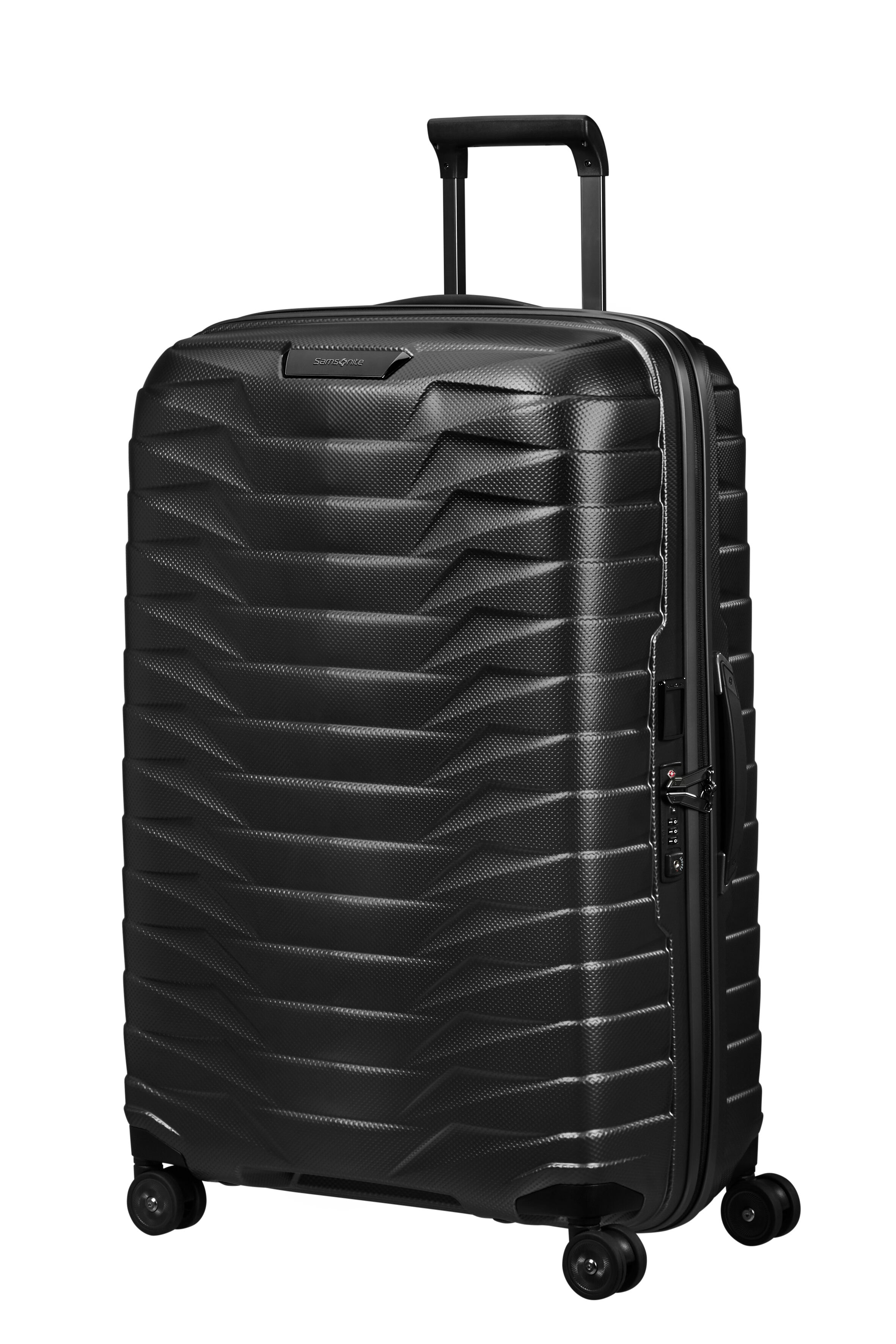 Samsonite Proxis Trolley mit 4 Rollen 75cm + GRATIS HOTELGUTSCHEIN Matt Graphite Samsonite Proxis Trolley mit 4 Rollen 75cm + GRATIS HOTELGUTSCHEIN Matt Graphite