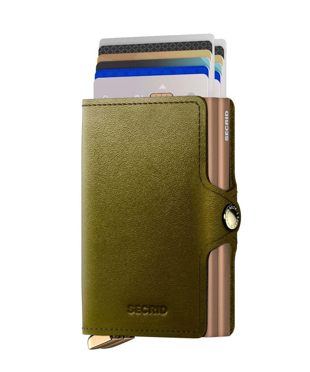 Secrid Twinwallet Premium Dusk Olive Secrid Twinwallet Premium Dusk Olive