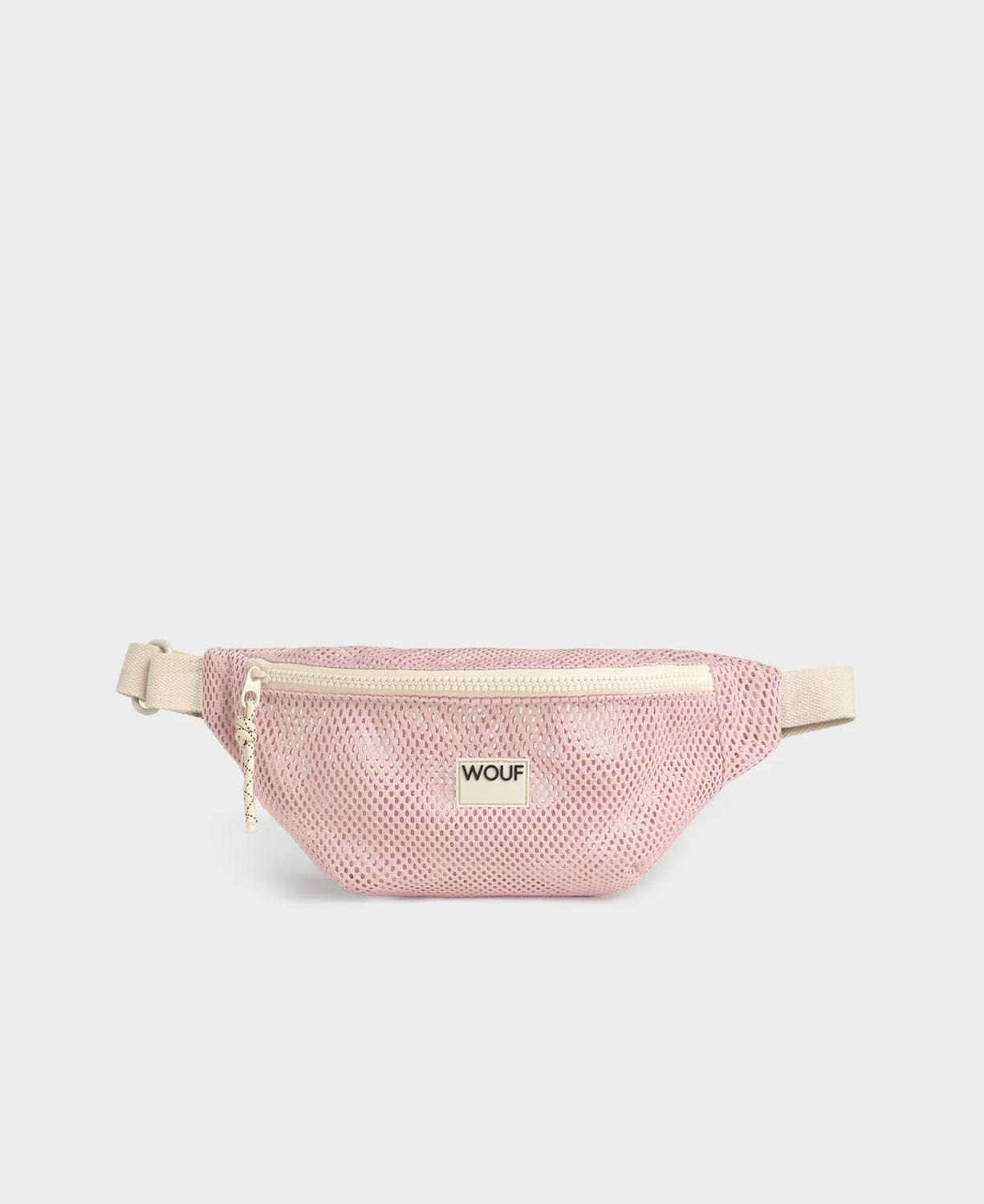 Wouf Mesh Collection Waistbag Blush