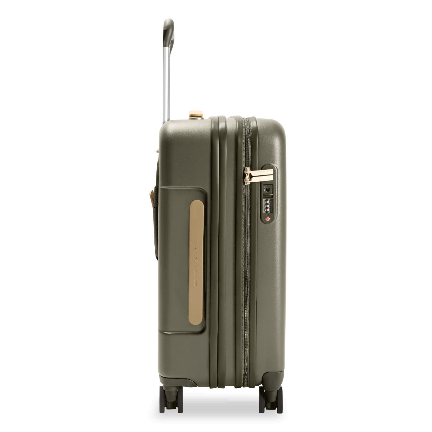 Briggs & Riley Sympatico 3.0 Essential 56cm Carry-On Expandable Spinner Olive