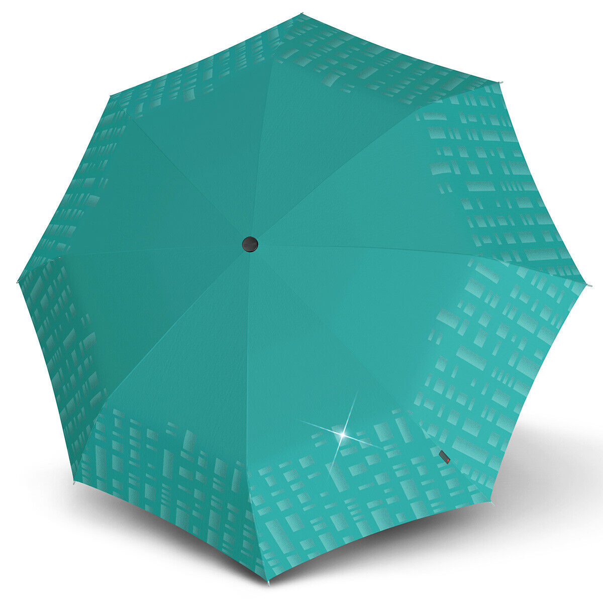 Knirps C.205 medium duomatic solid lake reflective