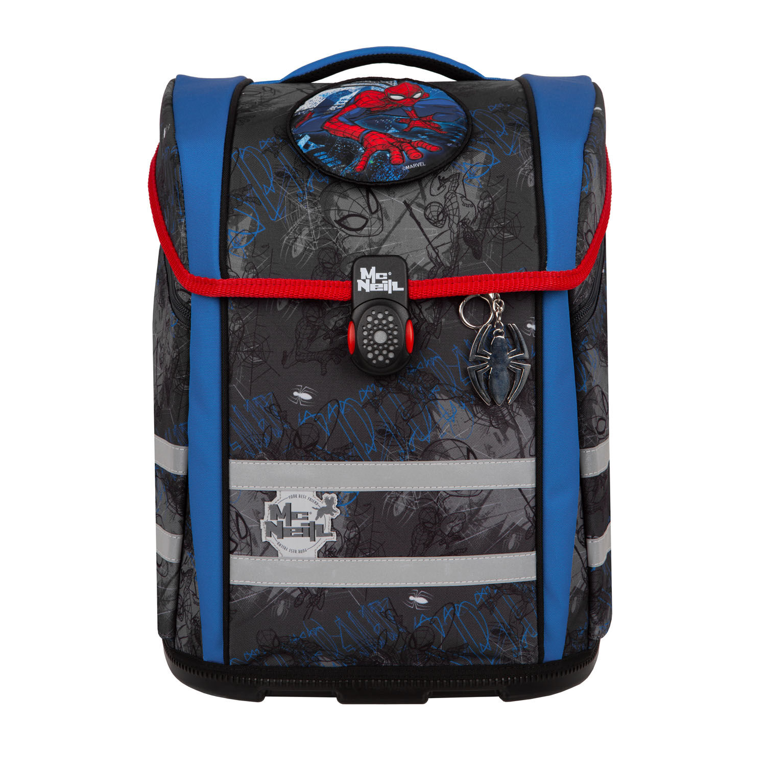 McNeill Perfecto Schulranzen-Set 5tlg. -Disney Kollektion 2025 Marvel  SPIDER MAN